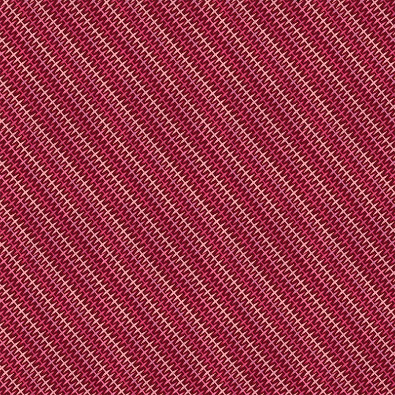 Bohemian Lane By Michael Miller - Twilight Weave - Pomegranite