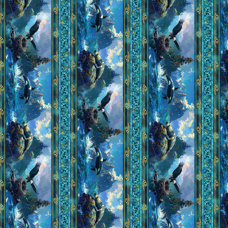 Wilderness In Motion By Michael Miller - Multi
