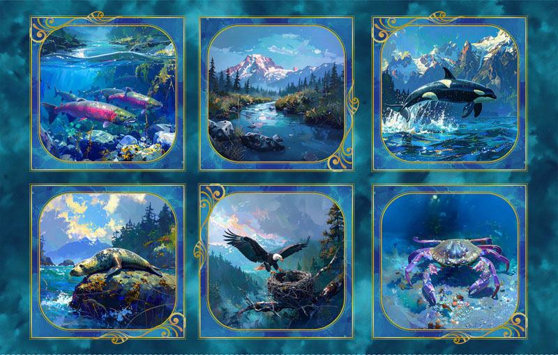 Wilderness In Motion By Michael Miller - Multi
