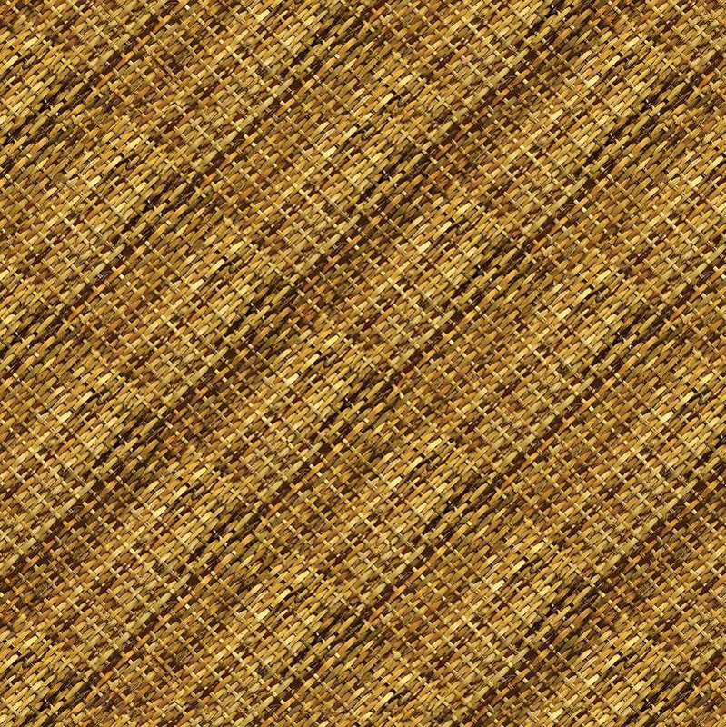 Harvest Beauty By Kanvas Studio For Benartex - Digitally Printed - Golden Ochre