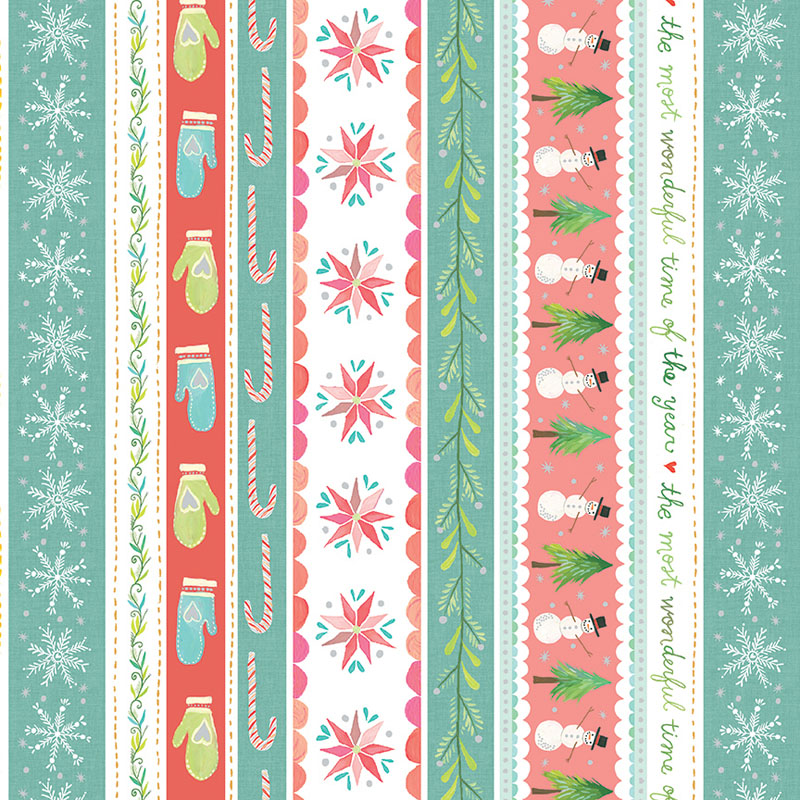 Magical Season By Katie Daisy For Benartex - Pearlescent - Multi