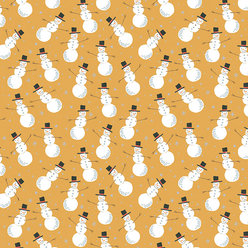 Magical Season By Katie Daisy For Benartex - Pearlescent - Gold