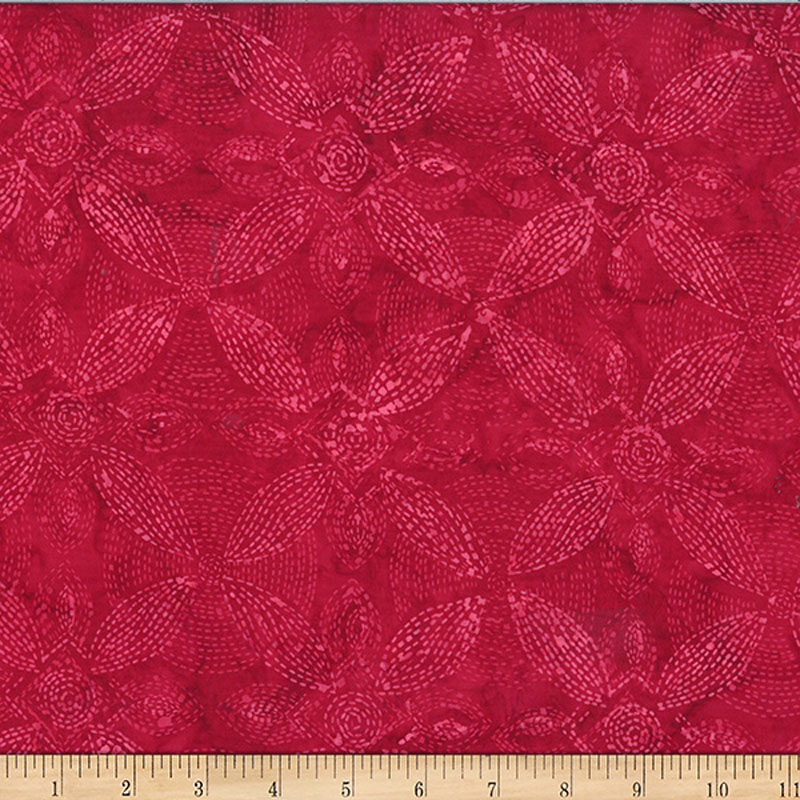 Bali Batik By Hoffman - Cherry