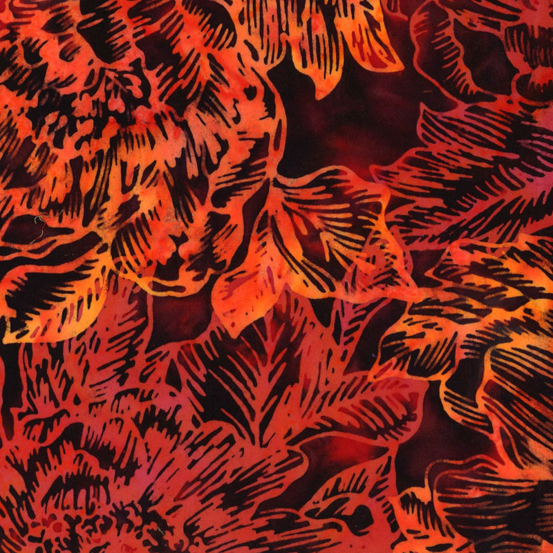 Bali Batik By Hoffman - Fire