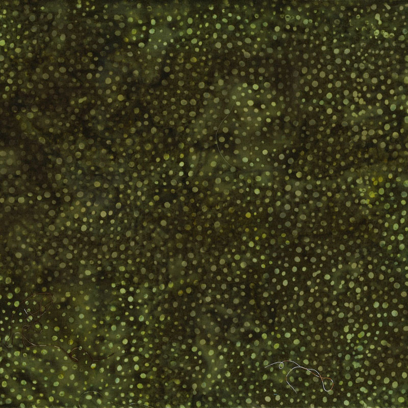 Dot Batik By Hoffman - Olive Leaf