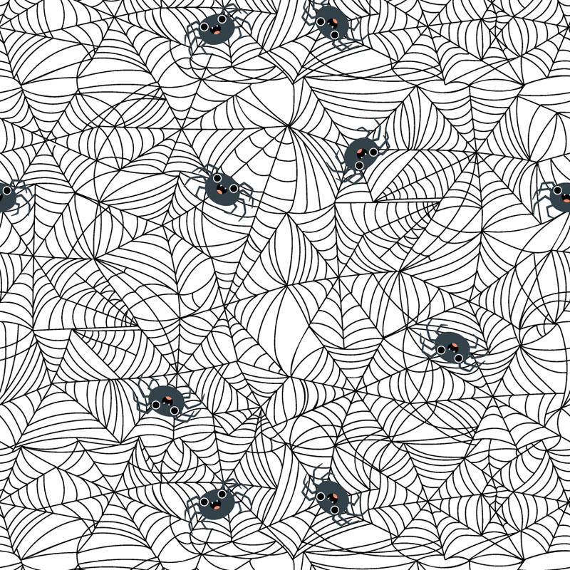 Not Scary By Poppie Cotton - White